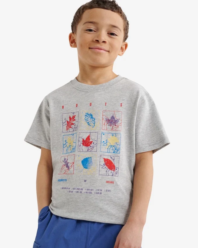 Kids Little Leaves T-Shirt Kids Little Leaves T-Shirt