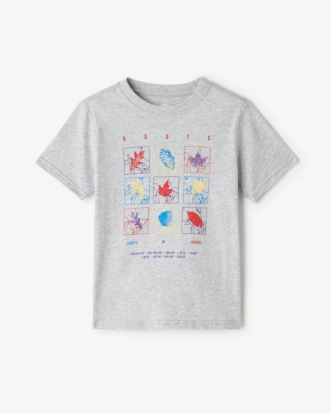 Kids Little Leaves T-Shirt Kids Little Leaves T-Shirt