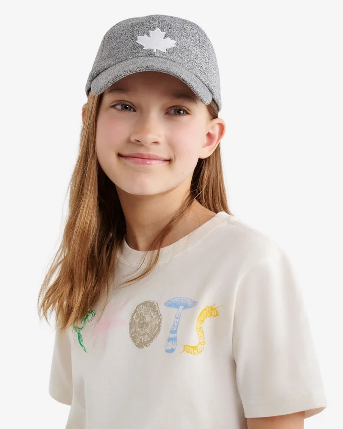 Kids Maple Leaf Fleece Baseball Cap Kids Maple Leaf Fleece Baseball Cap