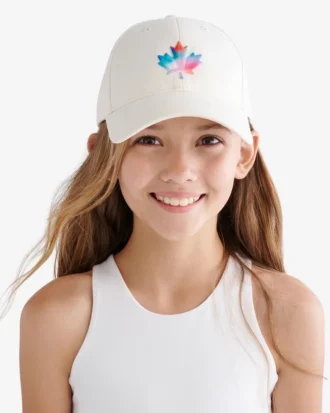 Kids Modern Leaf Baseball Cap Kids Modern Leaf Baseball Cap