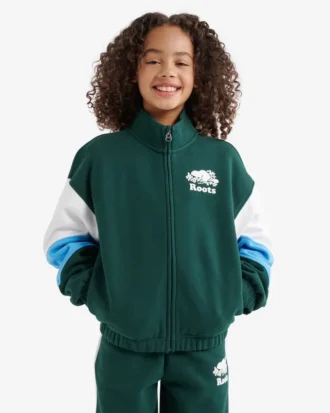 Kids Organic Cooper Colour Block Jacket