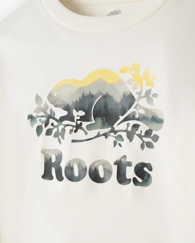 Kids Organic Cooper Watercolour T-Shirt Kids Organic Cooper Watercolour T-Shirt