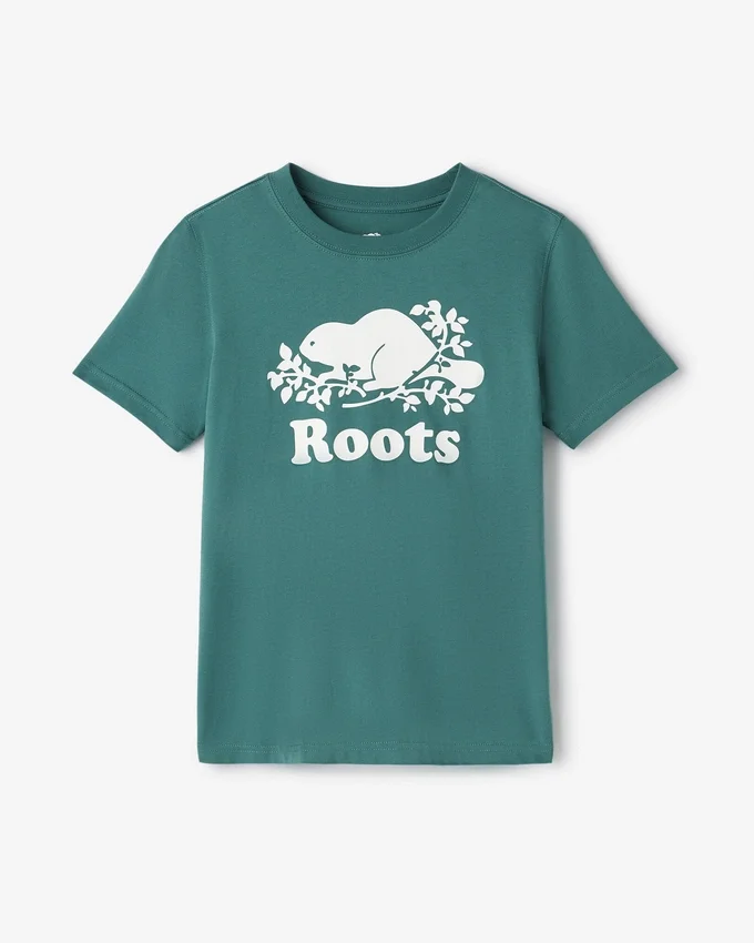 Kids Organic Original Cooper Beaver T-Shirt Kids Organic Original Cooper Beaver T-Shirt