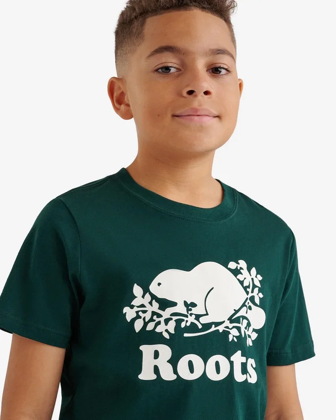 Kids Organic Original Cooper Beaver T-Shirt Kids Organic Original Cooper Beaver T-Shirt