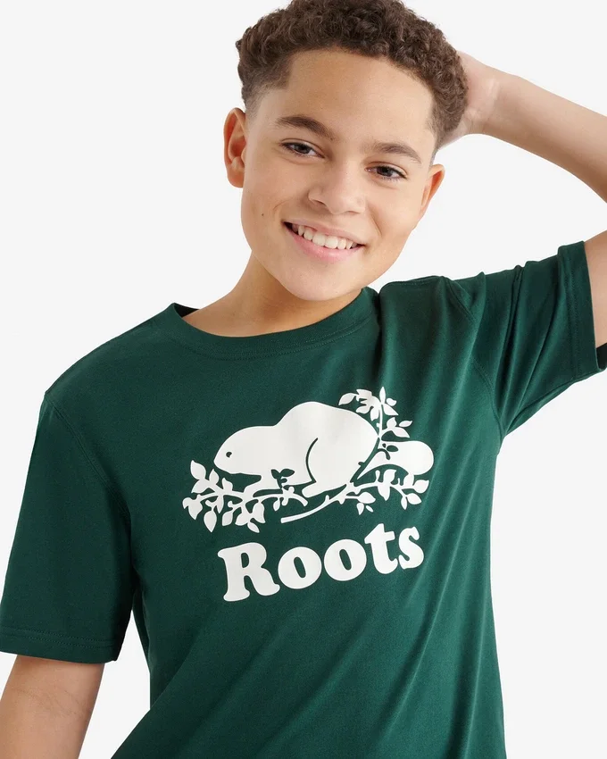 Kids Organic Original Cooper Beaver T-Shirt Kids Organic Original Cooper Beaver T-Shirt