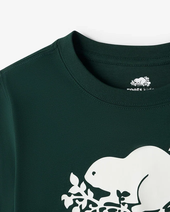 Kids Organic Original Cooper Beaver T-Shirt Kids Organic Original Cooper Beaver T-Shirt