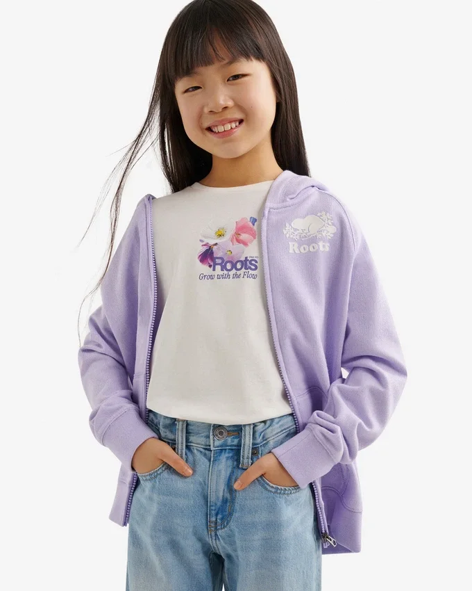 Kids Organic Original Terry Full Zip Hoodie Kids Organic Original Terry Full Zip Hoodie