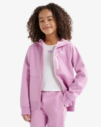 Kids Recover Interlock Full Zip Hoodie