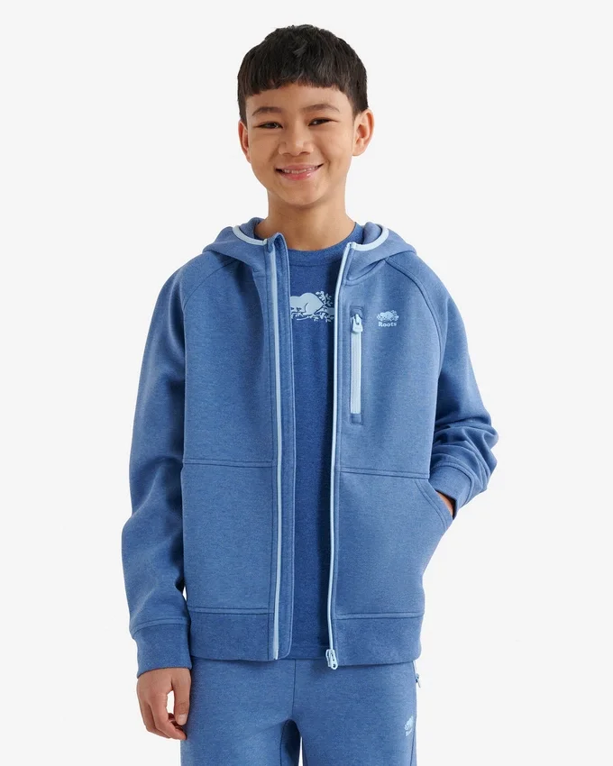 Kids Recover Interlock Full Zip Hoodie Kids Recover Interlock Full Zip Hoodie