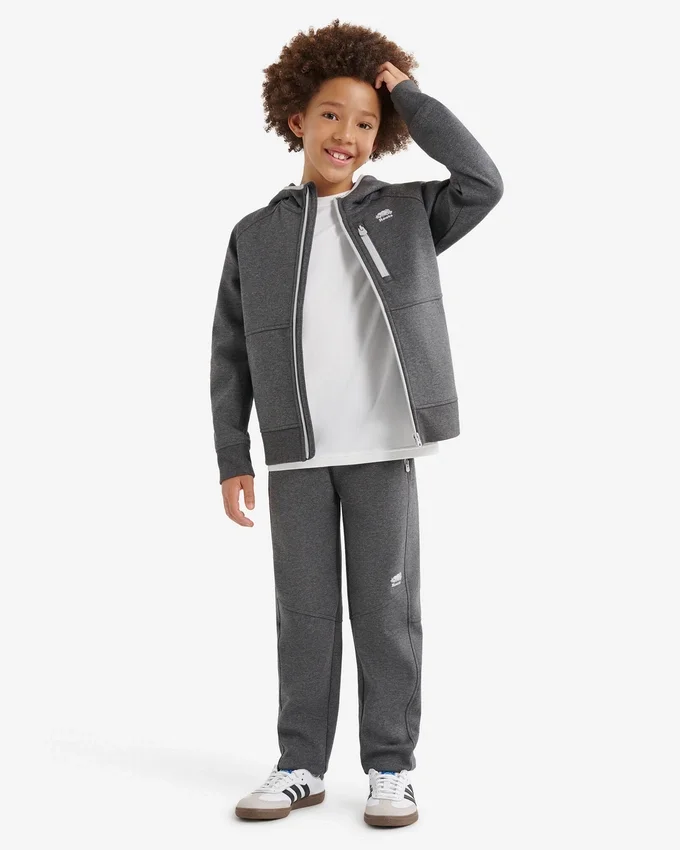 Kids Recover Interlock Full Zip Hoodie Kids Recover Interlock Full Zip Hoodie