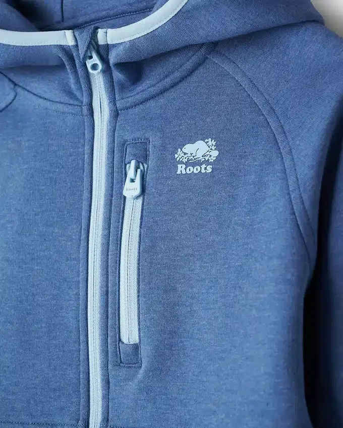 Kids Recover Interlock Full Zip Hoodie Kids Recover Interlock Full Zip Hoodie
