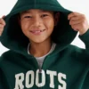 Kids Roots Applique Full Zip Hoodie Kids Roots Applique Full Zip Hoodie