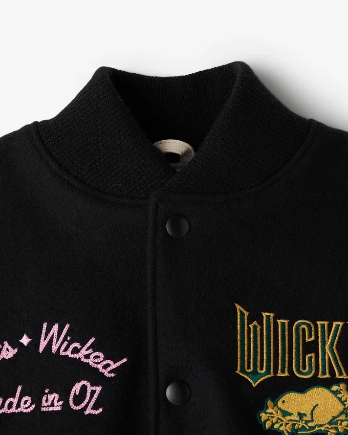 Kids Roots X Wicked Varsity Jacket Kids Roots X Wicked Varsity Jacket