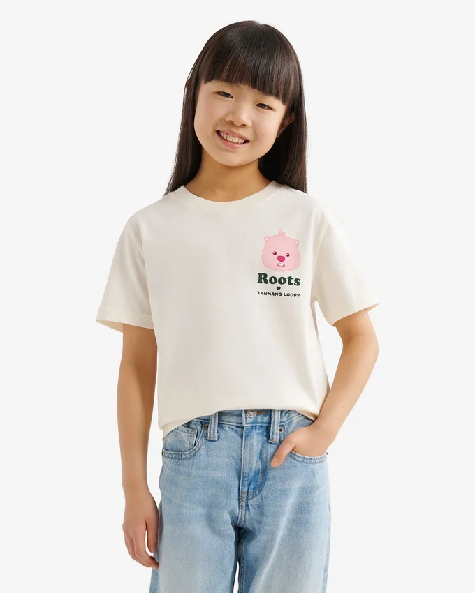 Kids Roots X Zanmang Loopy T-Shirt Kids Roots X Zanmang Loopy T-Shirt