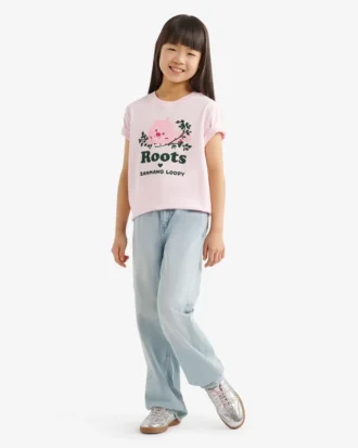 Kids Roots X Zanmang Loopy T-Shirt
