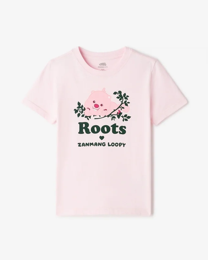 Kids Roots X Zanmang Loopy T-Shirt Kids Roots X Zanmang Loopy T-Shirt