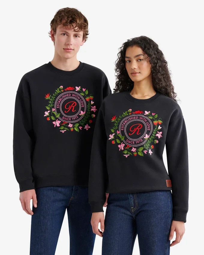 Love Studio Fleece Crew Love Studio Fleece Crew