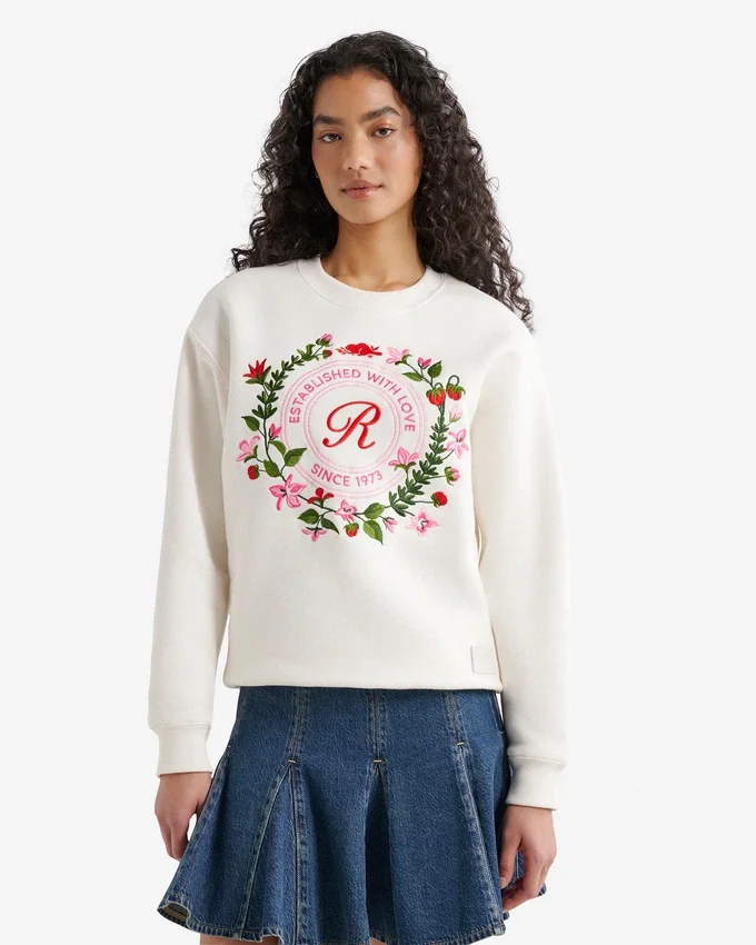 Love Studio Fleece Crew Love Studio Fleece Crew