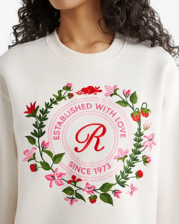 Love Studio Fleece Crew Love Studio Fleece Crew