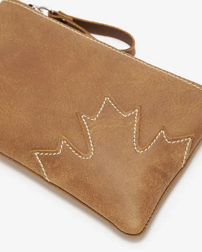 Maple Leaf Zip Pouch Tribe Maple Leaf Zip Pouch Tribe