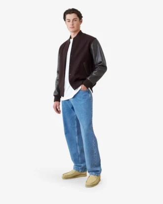 mens classic varsity jacket 2 2 330x413 - Mens Classic Varsity Jacket