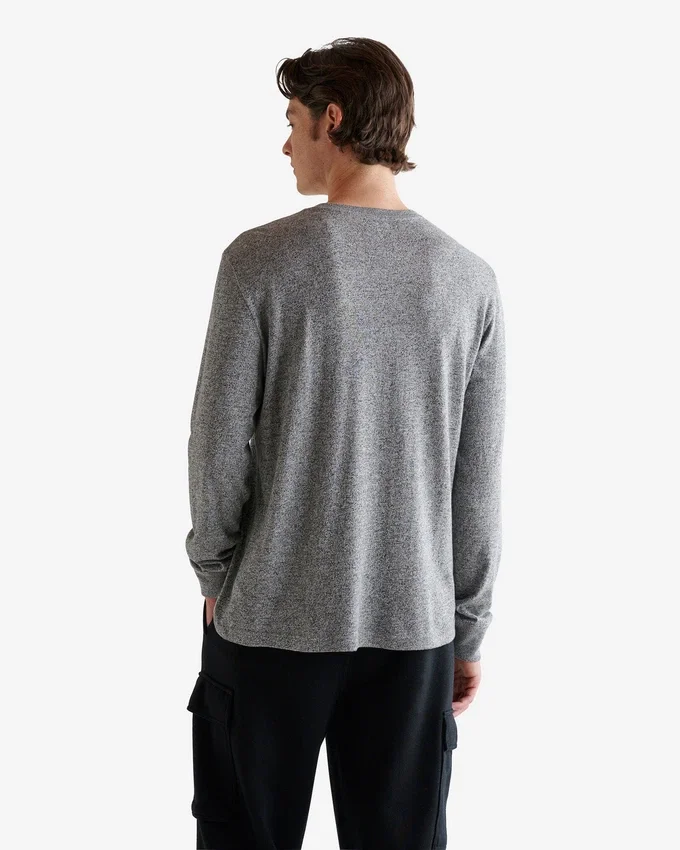 Mens Organic Cooper Beaver Long Sleeve T-shirt Mens Organic Cooper Beaver Long Sleeve T-shirt