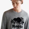 Mens Organic Cooper Beaver Long Sleeve T-shirt Mens Organic Cooper Beaver Long Sleeve T-shirt
