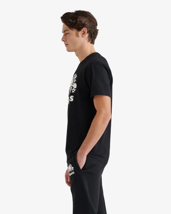 Mens Organic Cooper Beaver T-shirt Mens Organic Cooper Beaver T-shirt
