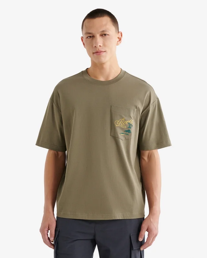 Mens Pocket Trail Relaxed T- Shirt Mens Pocket Trail Relaxed T- Shirt