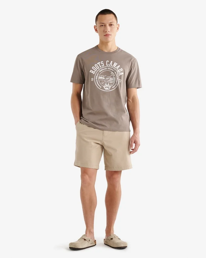 Mens Roots Lakeview T-Shirt Mens Roots Lakeview T-Shirt