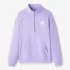 Organic Cooper Relaxed Quarter Zip Stein Organic Cooper Relaxed Quarter Zip Stein