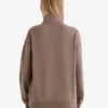 Organic Cooper Relaxed Quarter Zip Stein Organic Cooper Relaxed Quarter Zip Stein