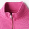 Organic Cooper Relaxed Quarter Zip Stein Organic Cooper Relaxed Quarter Zip Stein