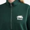 Organic Cooper Relaxed Quarter Zip Stein Organic Cooper Relaxed Quarter Zip Stein