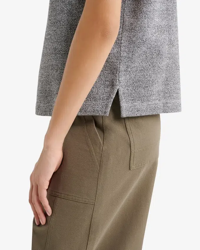 Organic Cooper Short Sleeve Terry Top Organic Cooper Short Sleeve Terry Top
