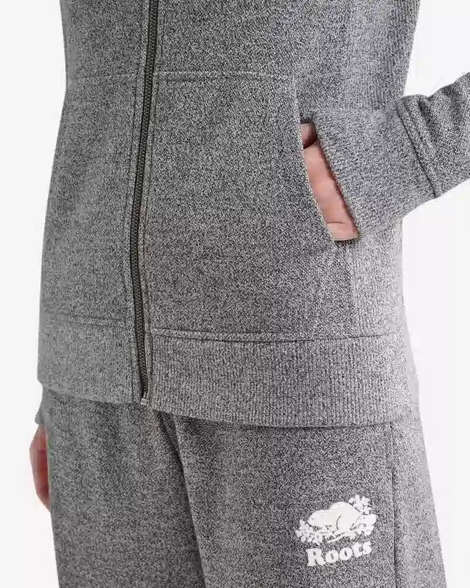 Organic Cooper Slim Full Zip Hoodie Organic Cooper Slim Full Zip Hoodie