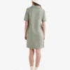 Organic Cooper Terry Quarter Zip Dress Organic Cooper Terry Quarter Zip Dress