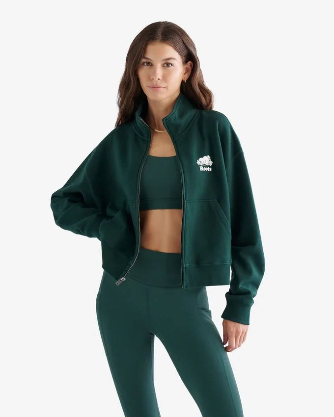Organic Cooper Track Full Zip Jacket Organic Cooper Track Full Zip Jacket