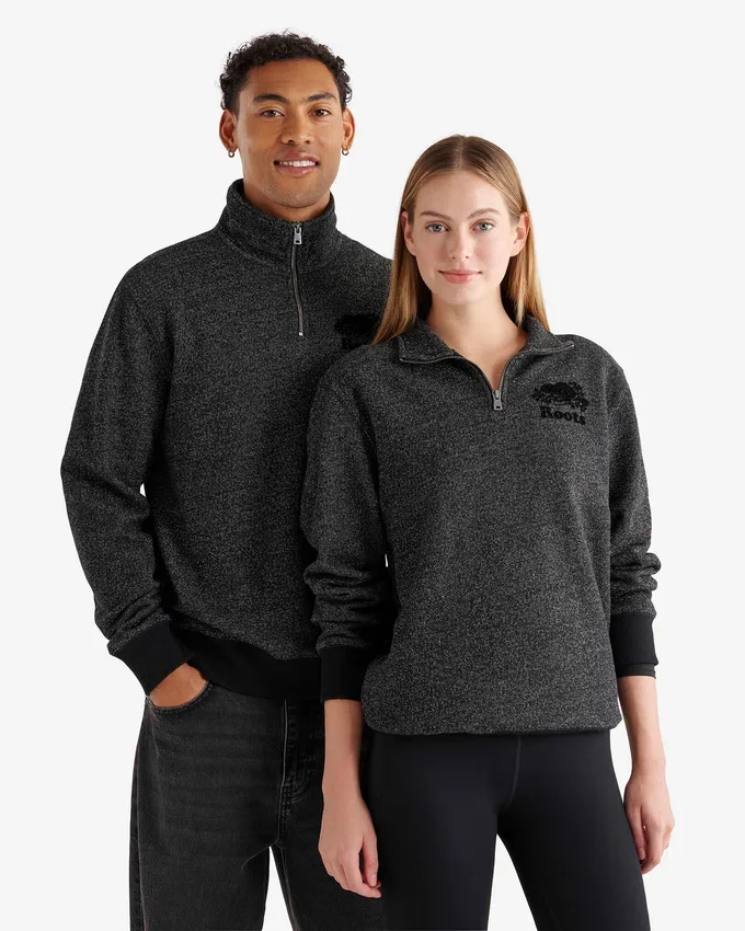Organic Original Quarter Zip Stein Organic Original Quarter Zip Stein