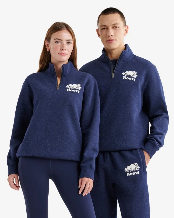 Organic Original Quarter Zip Stein Organic Original Quarter Zip Stein