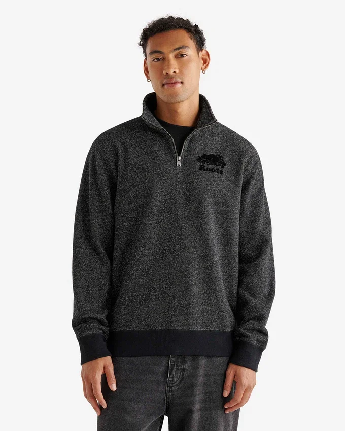 Organic Original Quarter Zip Stein Organic Original Quarter Zip Stein