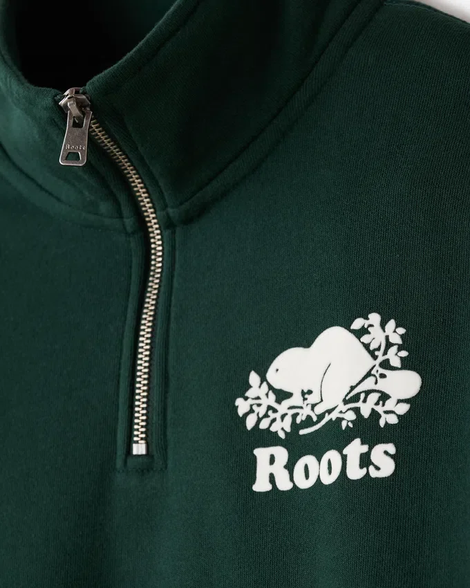 Organic Original Quarter Zip Stein Organic Original Quarter Zip Stein