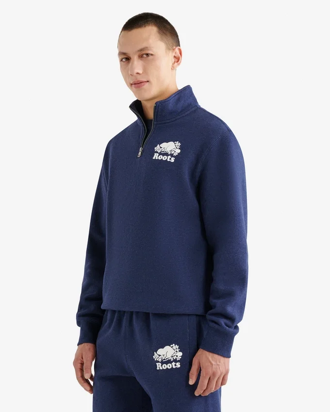 Organic Original Quarter Zip Stein Organic Original Quarter Zip Stein