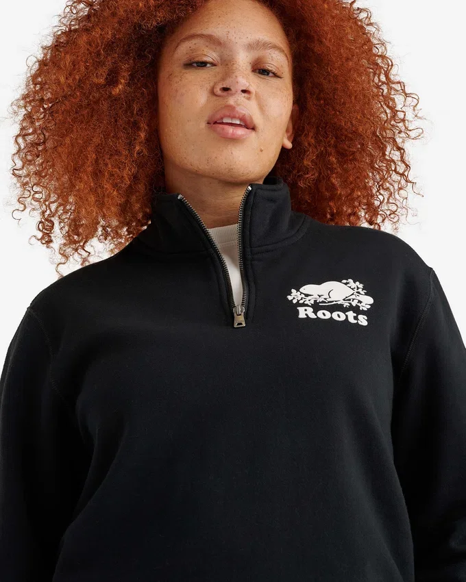 Organic Original Quarter Zip Stein Organic Original Quarter Zip Stein