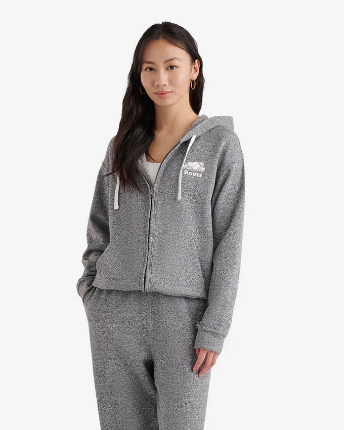 Organic Original Relaxed Full Zip Hoodie Organic Original Relaxed Full Zip Hoodie