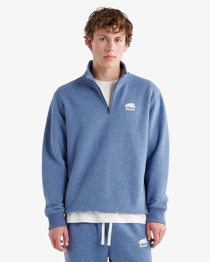 Organic Original Terry Quarter Zip Organic Original Terry Quarter Zip