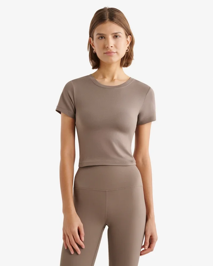 Renew Knit Crop T-Shirt Renew Knit Crop T-Shirt