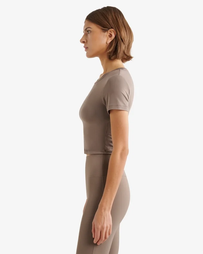Renew Knit Crop T-Shirt Renew Knit Crop T-Shirt