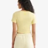 Renew Knit Crop T-Shirt Renew Knit Crop T-Shirt