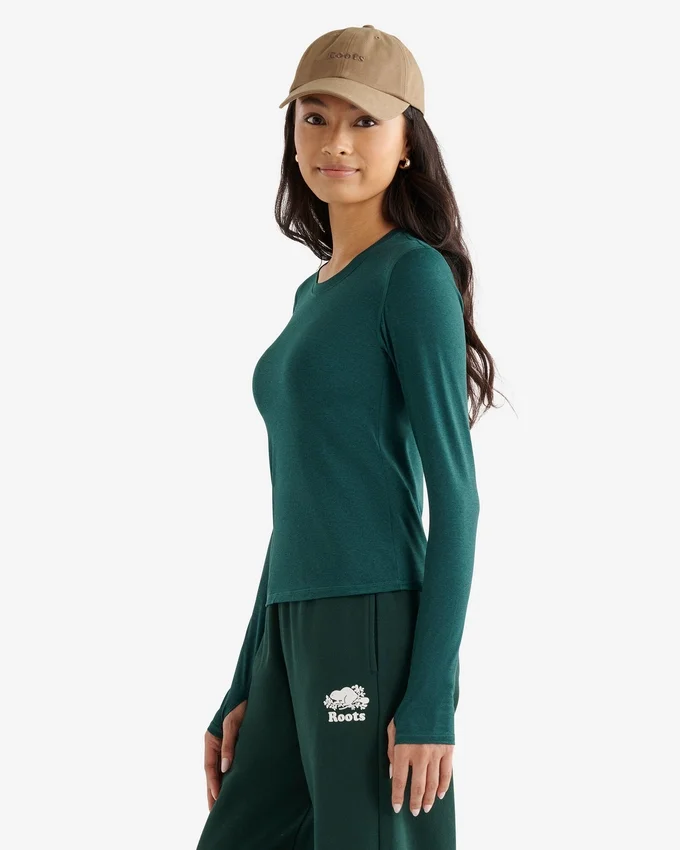 Renew Knit Fitted Long Sleeve Top Renew Knit Fitted Long Sleeve Top